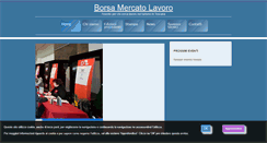 Desktop Screenshot of borsamercatolavoro.it